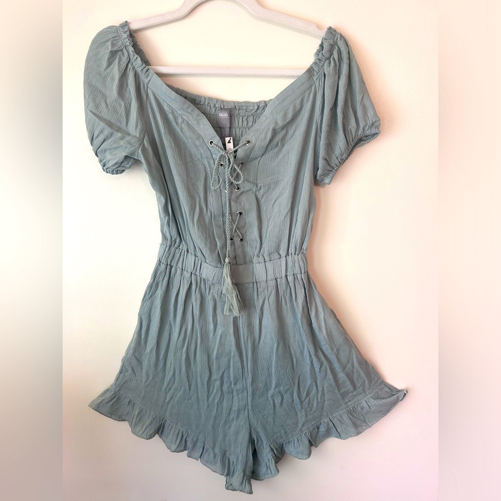 ASOS Romper Sage Green